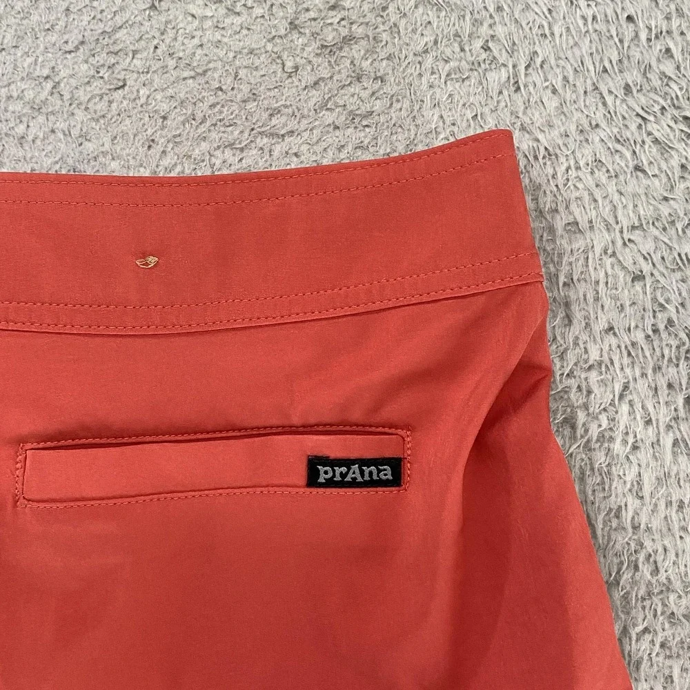 Prana Board Shorts Mens 30 Orange Quick Dry‎ Stretch Swim Trunks Beach Vacation
